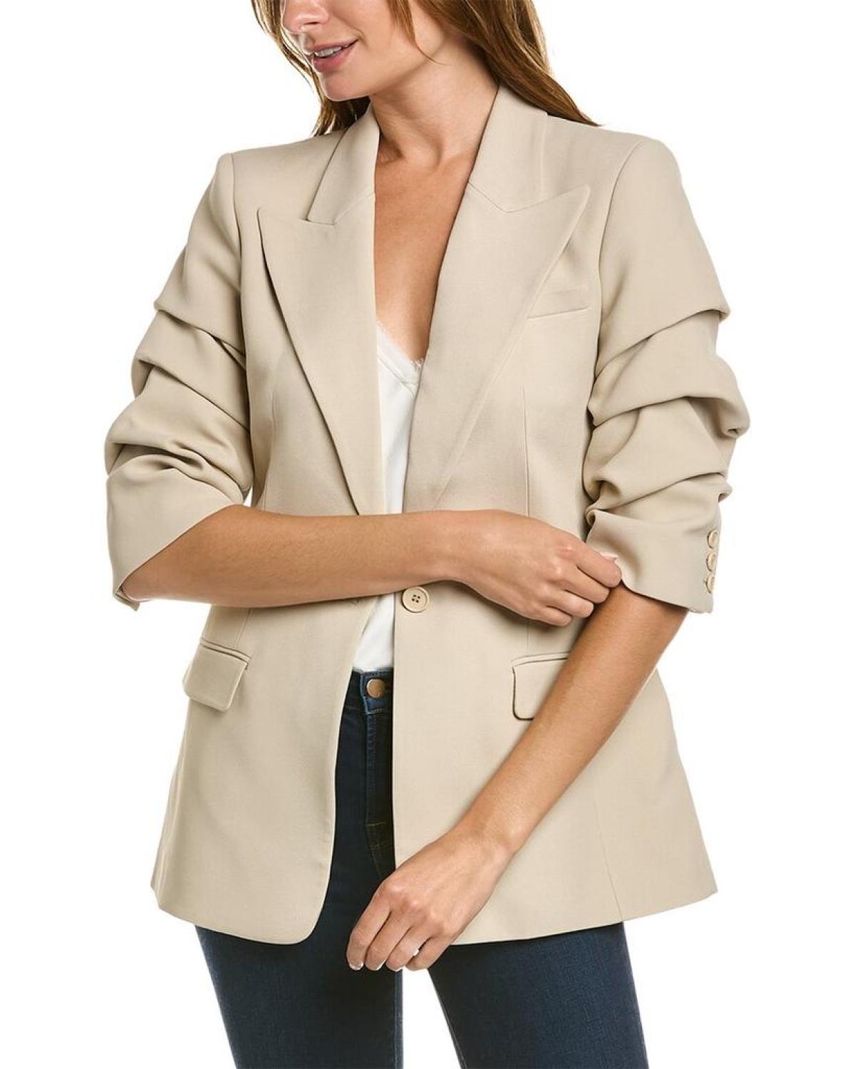 Michael Kors Crepe Sab Crush Blazer