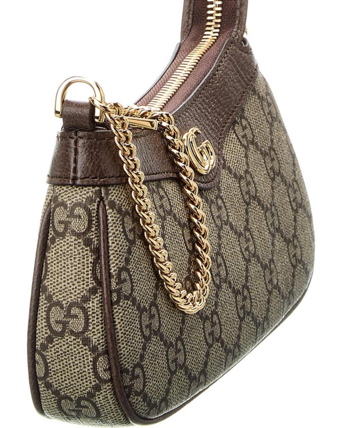 Gucci Ophidia Mini GG Supreme Canvas & Leather Shoulder Bag