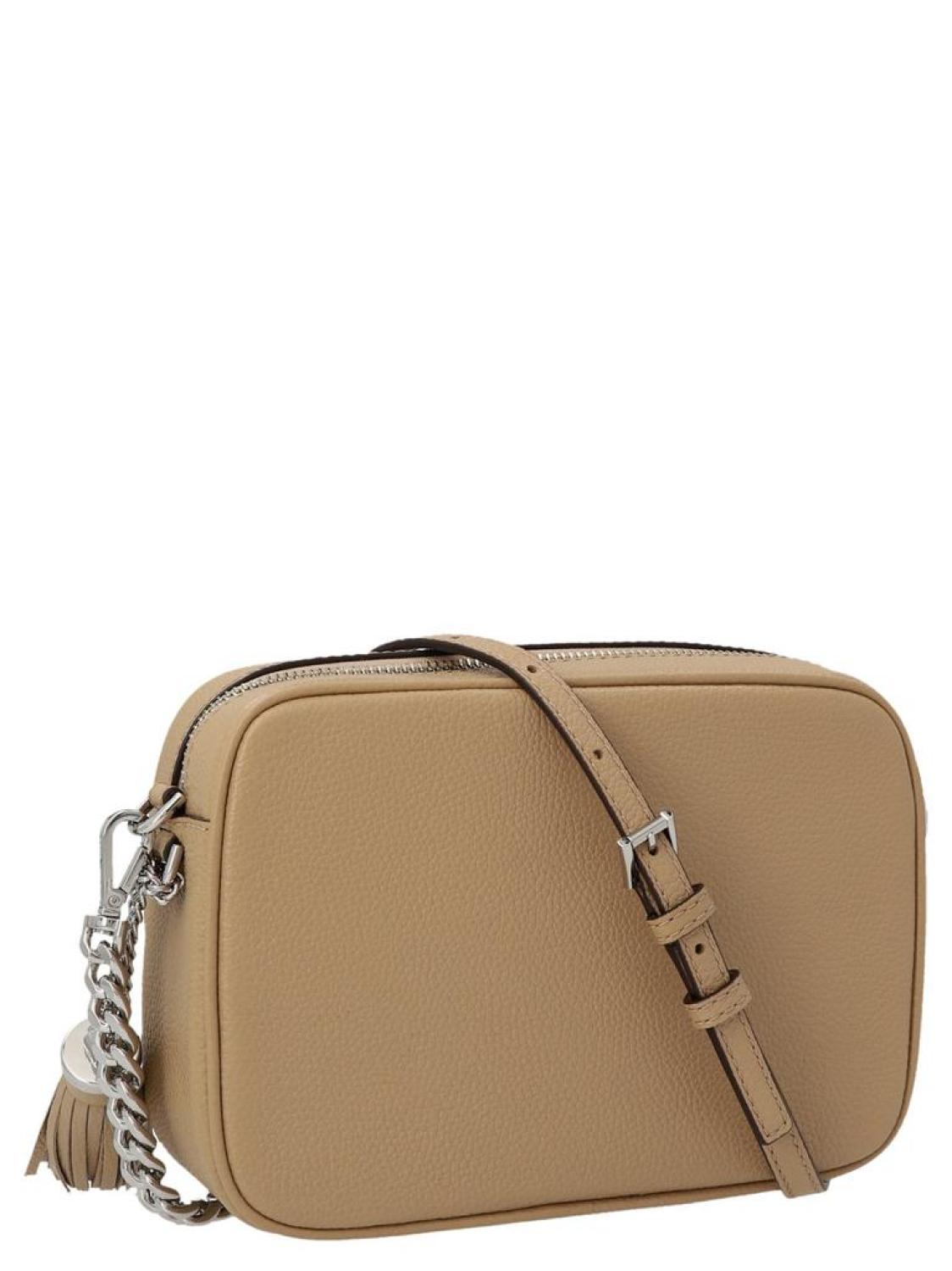 Michael Michael Kors Ginny Logo Plaque Crossbody Bag