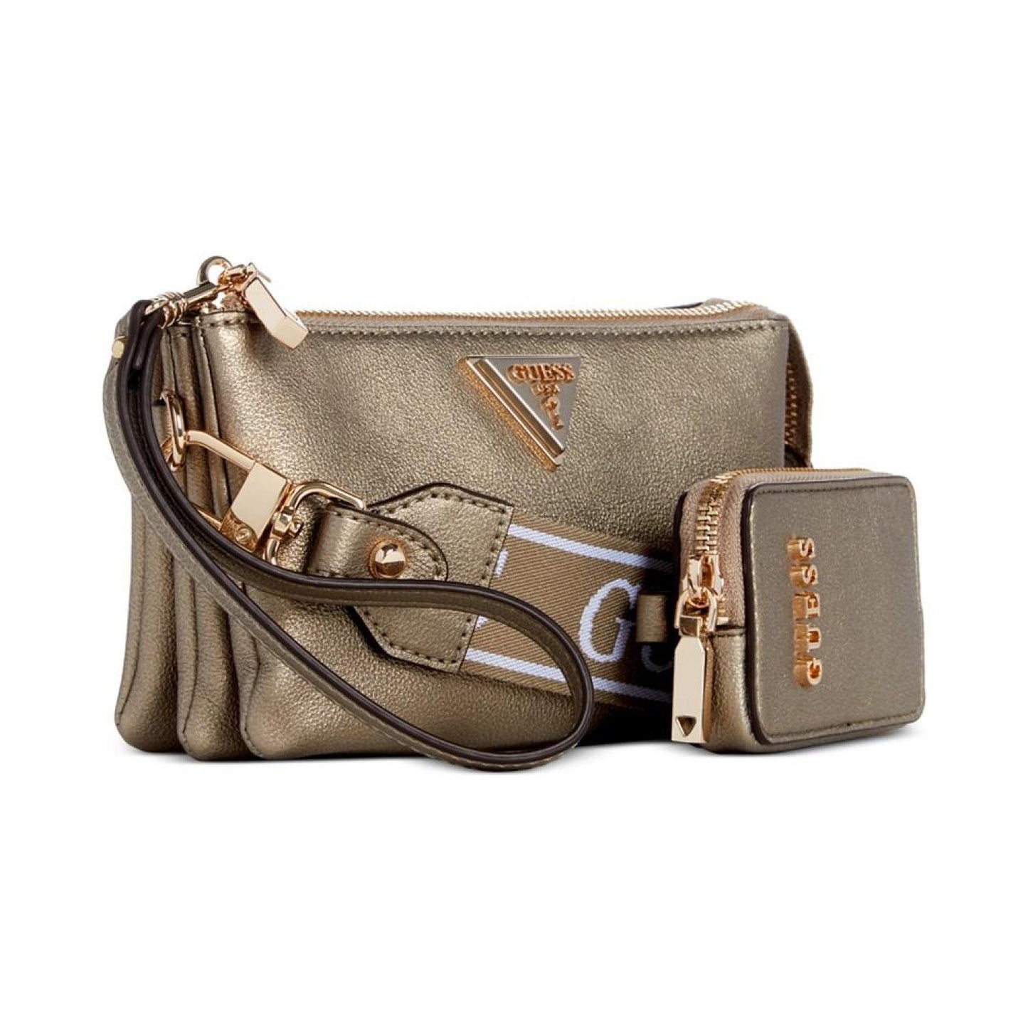 Latona Mini Triple Compartment Wristlet Crossbody