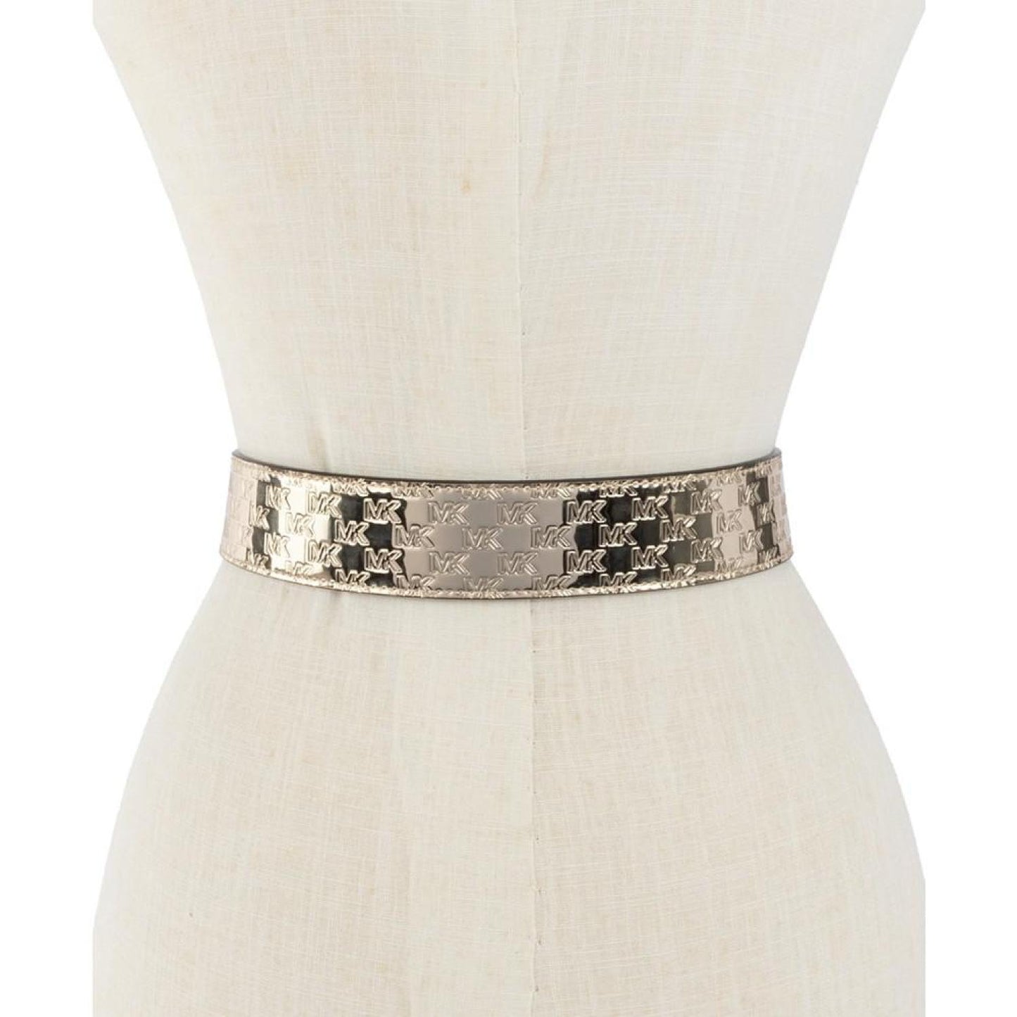 Women's Metallic Logo Belt