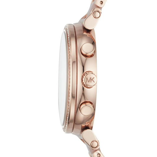 Women's Chronograph Sofie Rose Gold-Tone Stainless Steel & Blush Acetate Bracelet Watch 39mm