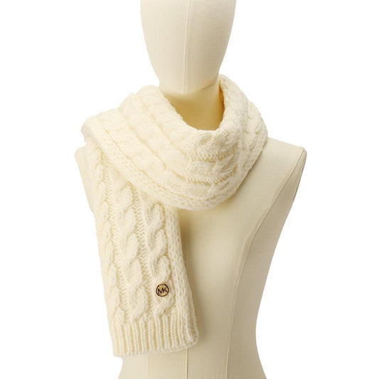 Women's Moving Cables Knit Scarf