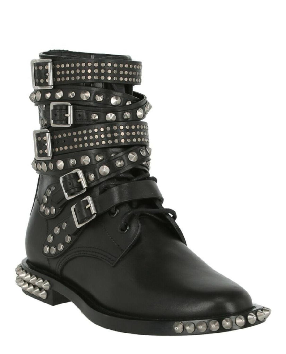 Studded Ranger Combat Boots