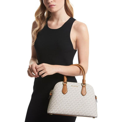 Logo Veronica Medium Dome Satchel