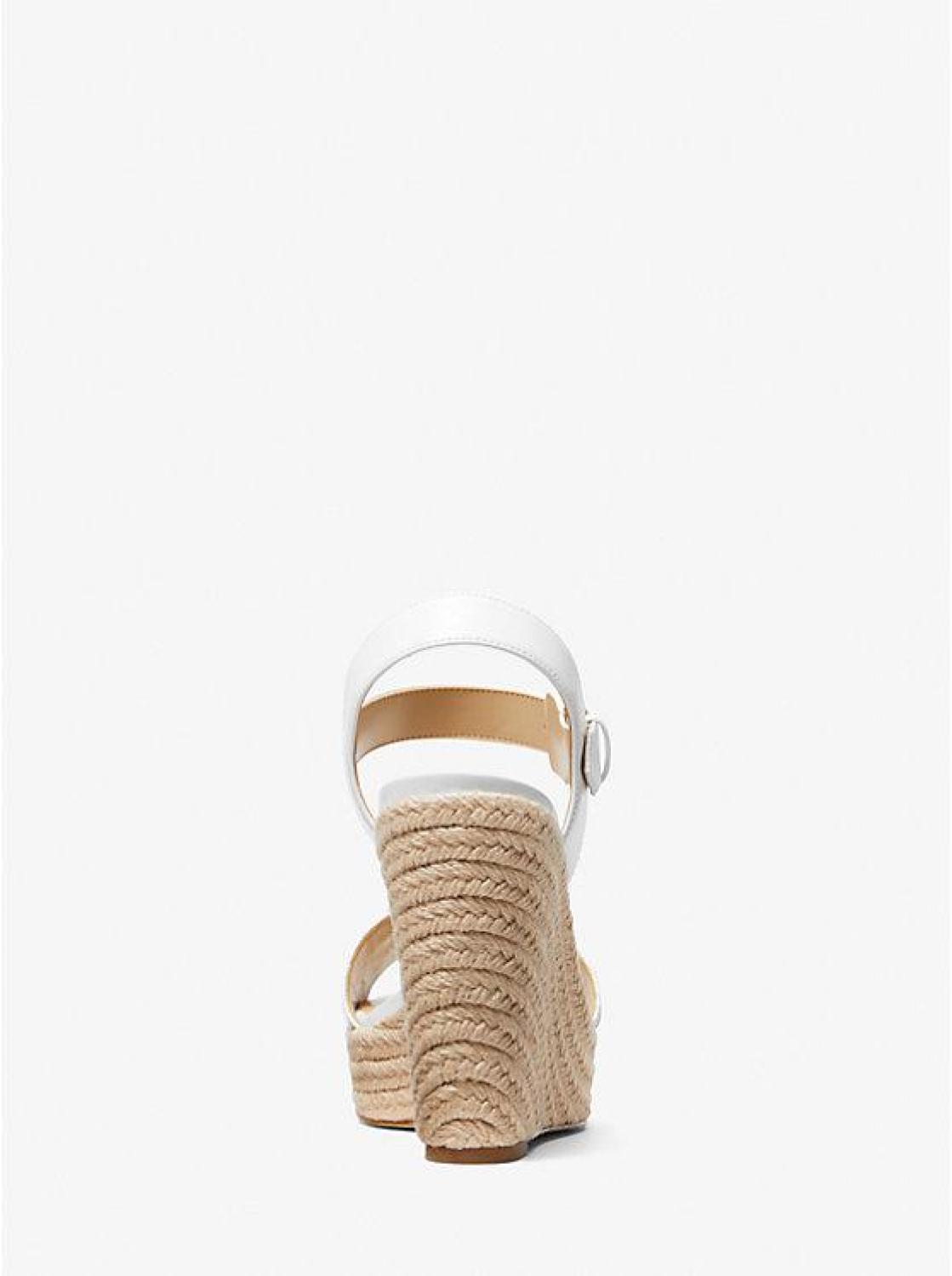 Rory Logo Trim Wedge Sandal