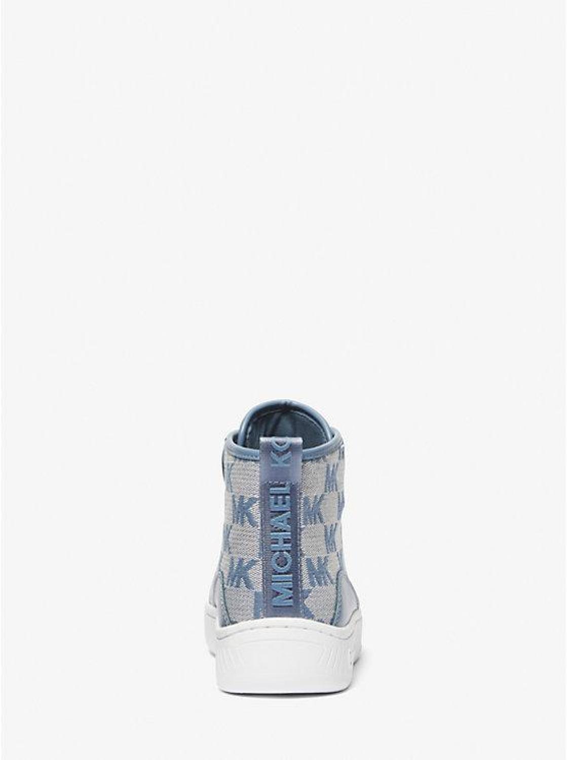 Shea Logo Jacquard High-Top Sneaker