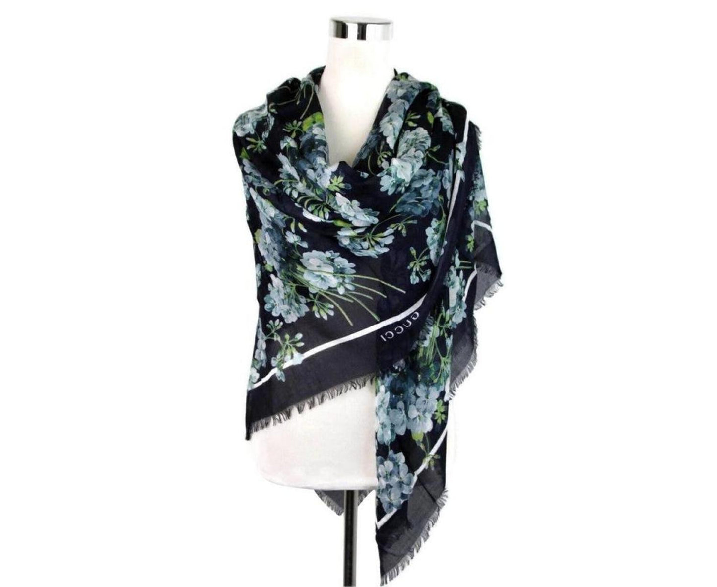 Gucci Women's 400  Modal / Silk With  Bloom Print Scarf