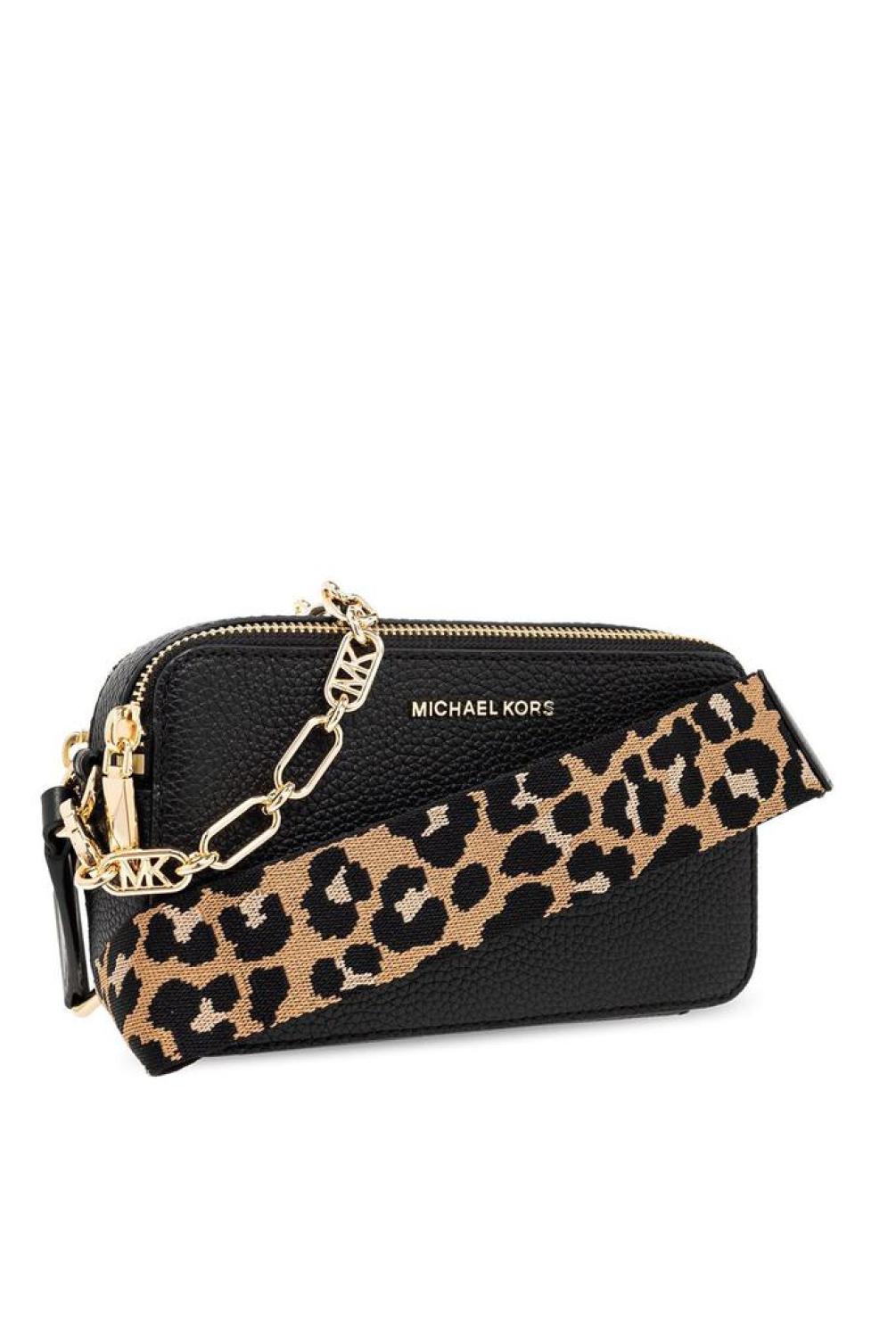 Michael Michael Kors Jet Set Small Double-Zip Camera Bag