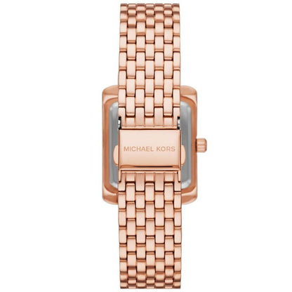 Women's Emery Three-Hand Rose Gold-Tone Stainless Steel Watch 33 x 27mm