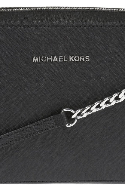 Michael Michael Kors Jet Set Logo Plaque Large Crossbody Bag