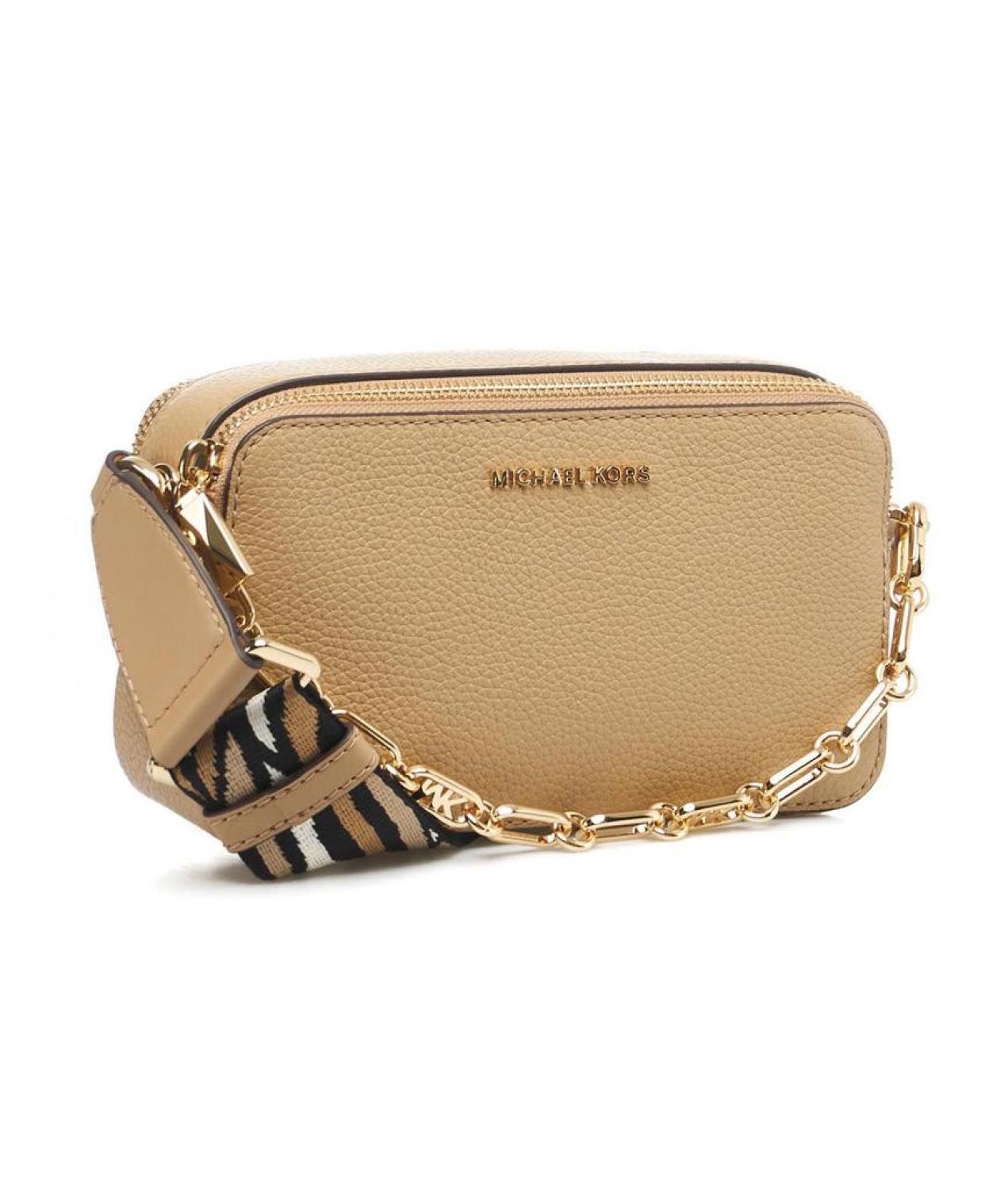 Michael Michael Kors Logo Plaque Zipped Mini Shoulder Bag