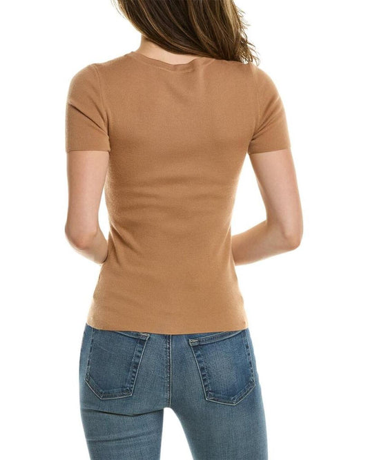 Michael Kors Crewneck Cashmere T-Shirt