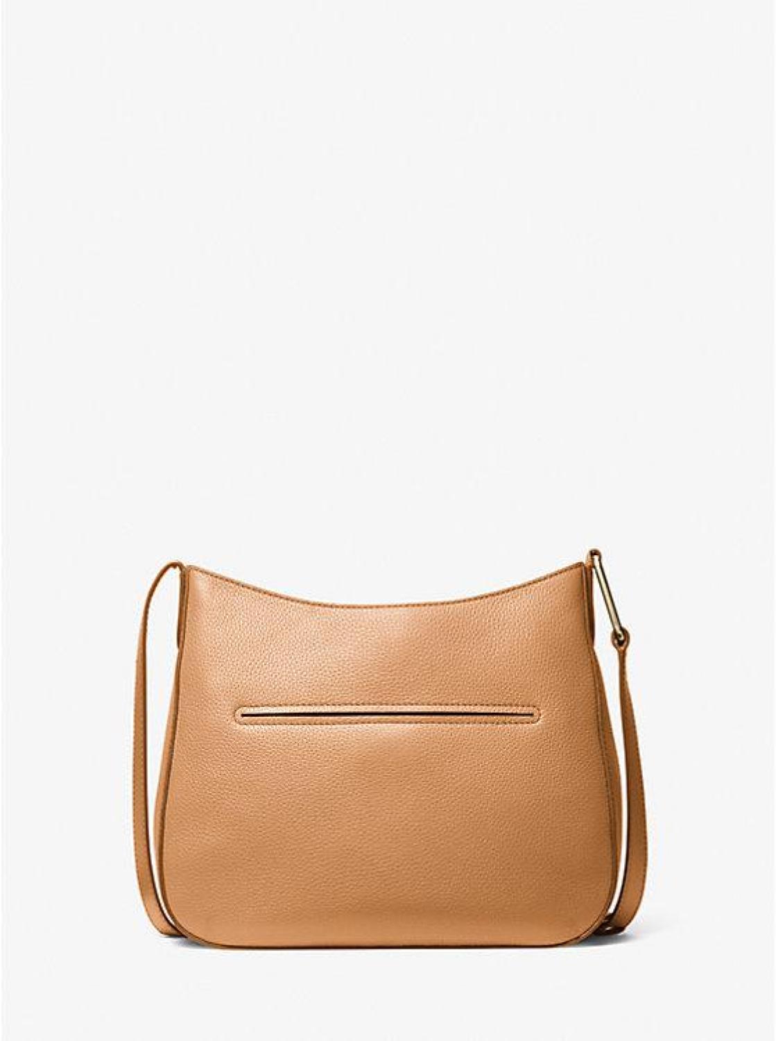 Kensington Large Pebbled Leather Crossbody Bag