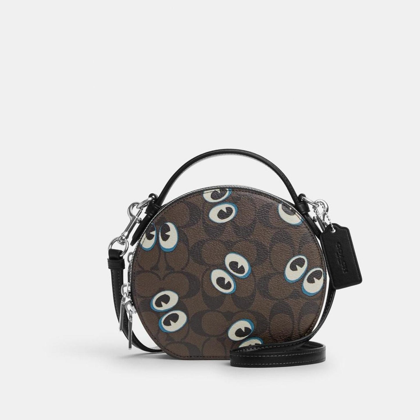 Coach Outlet Canteen Crossbody In Signature Canvas With Halloween Eyes