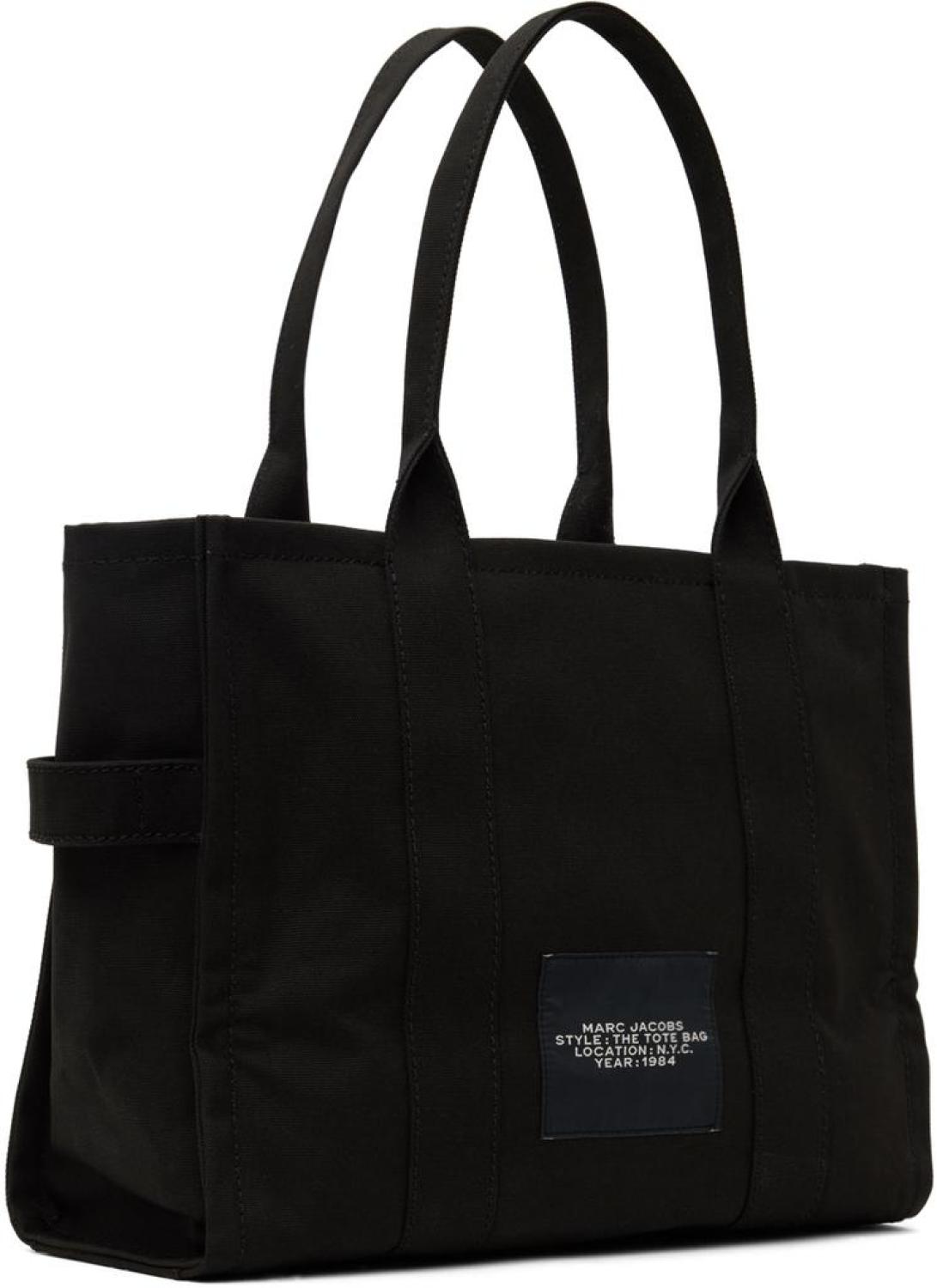 Black 'The Large Tote Bag' Tote