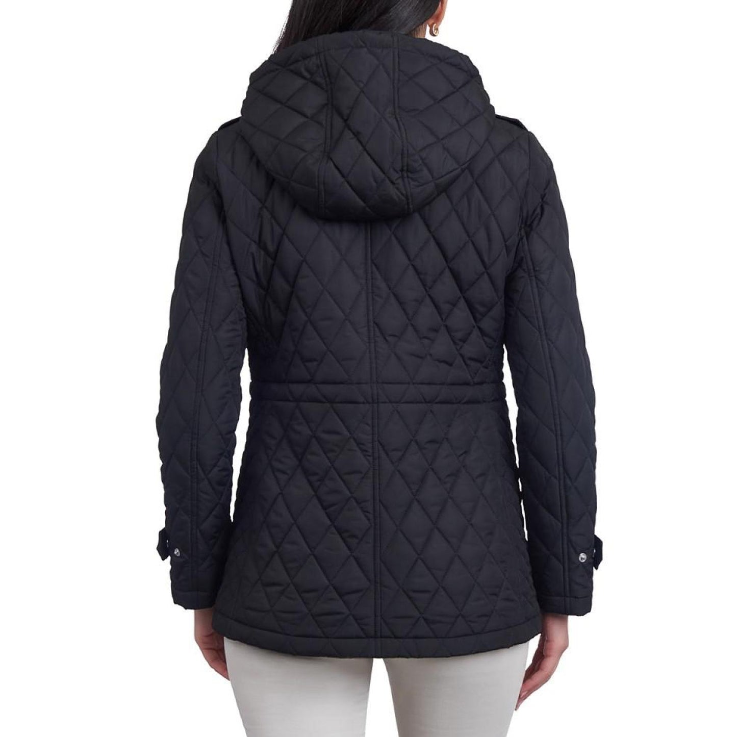 Women's Quilted Hooded Anorak Coat