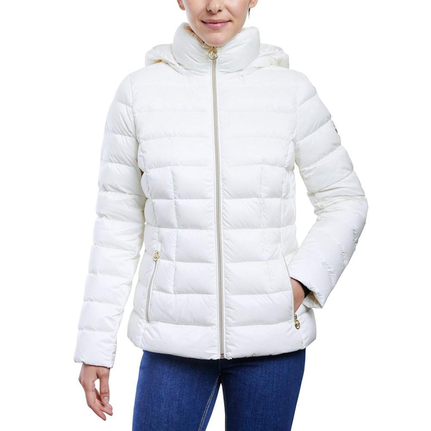 Women's Hooded Packable Down Shine Puffer Coat, Created for Macy's