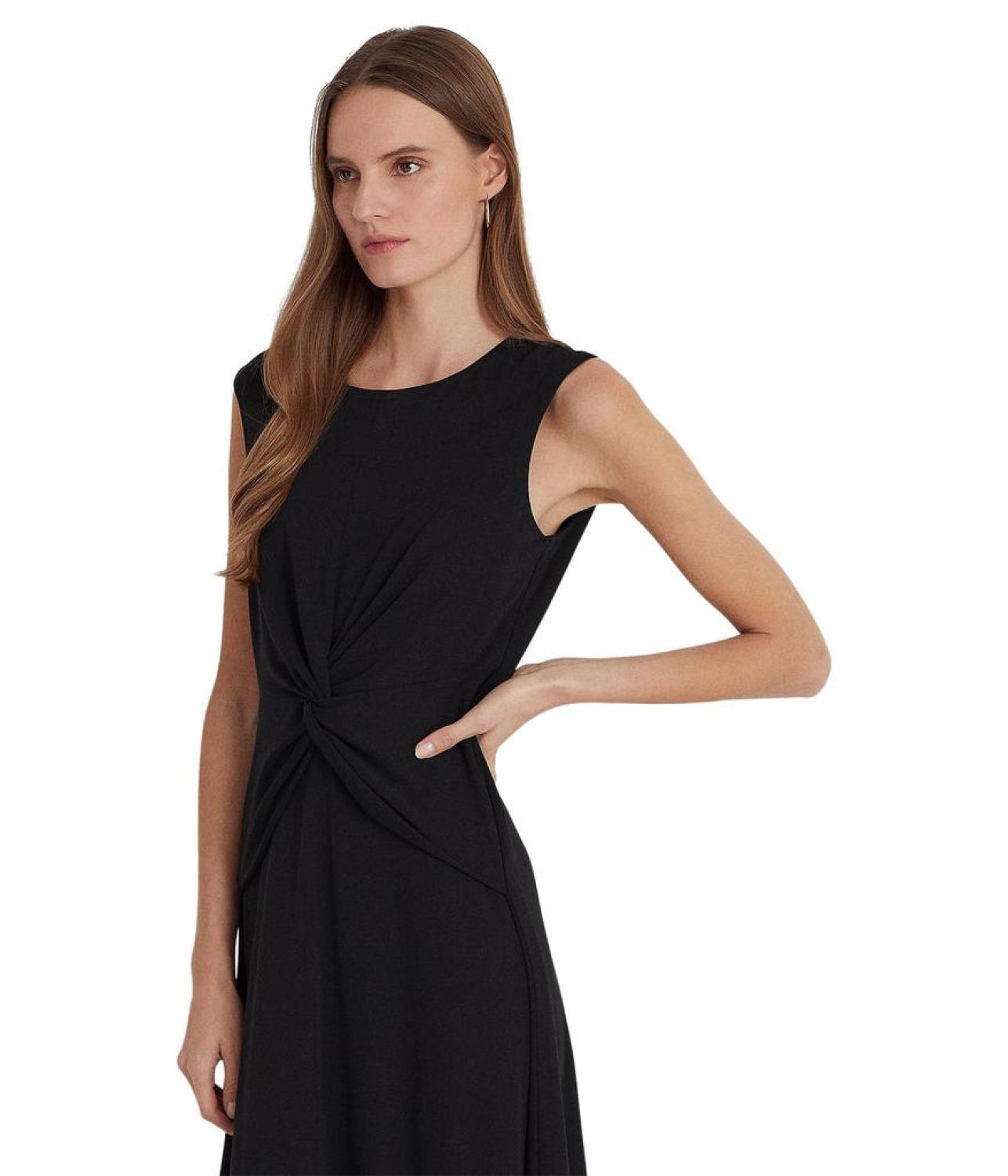 Twist Front Jersey Dress