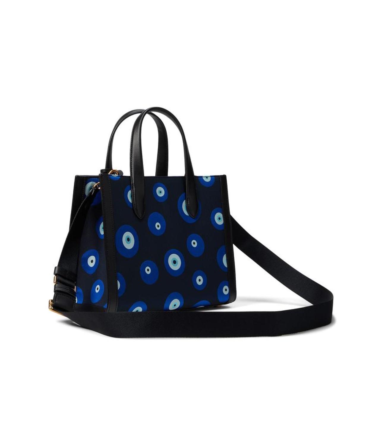 Manhattan Good Luck Dot Jacquard Fabric Small Tote