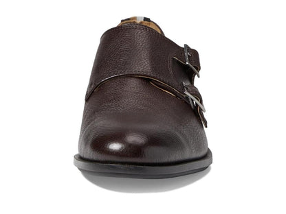 Colby Leather Double Monk Shoes