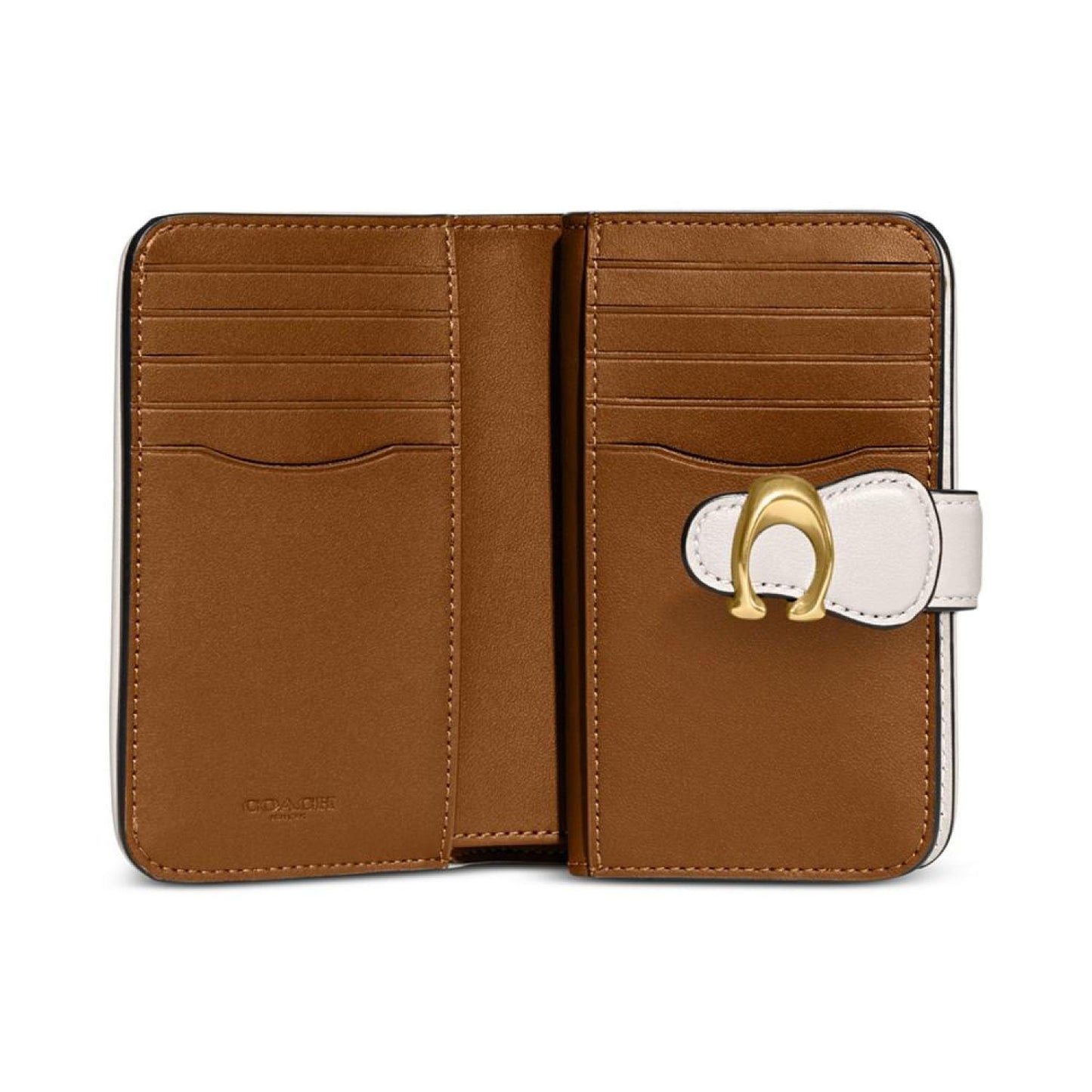 Tabby Smooth Leather Medium Snap-Closure Wallet