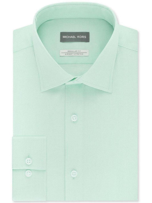 Mens Regular Fit Non-Iron Button-Down Shirt