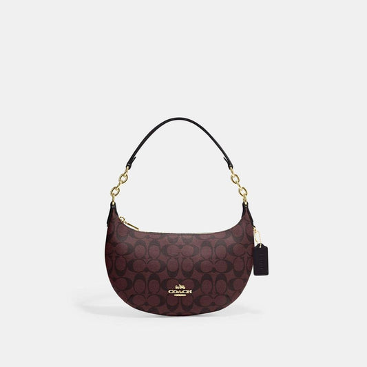 Coach Outlet Payton Hobo In Signature Canvas