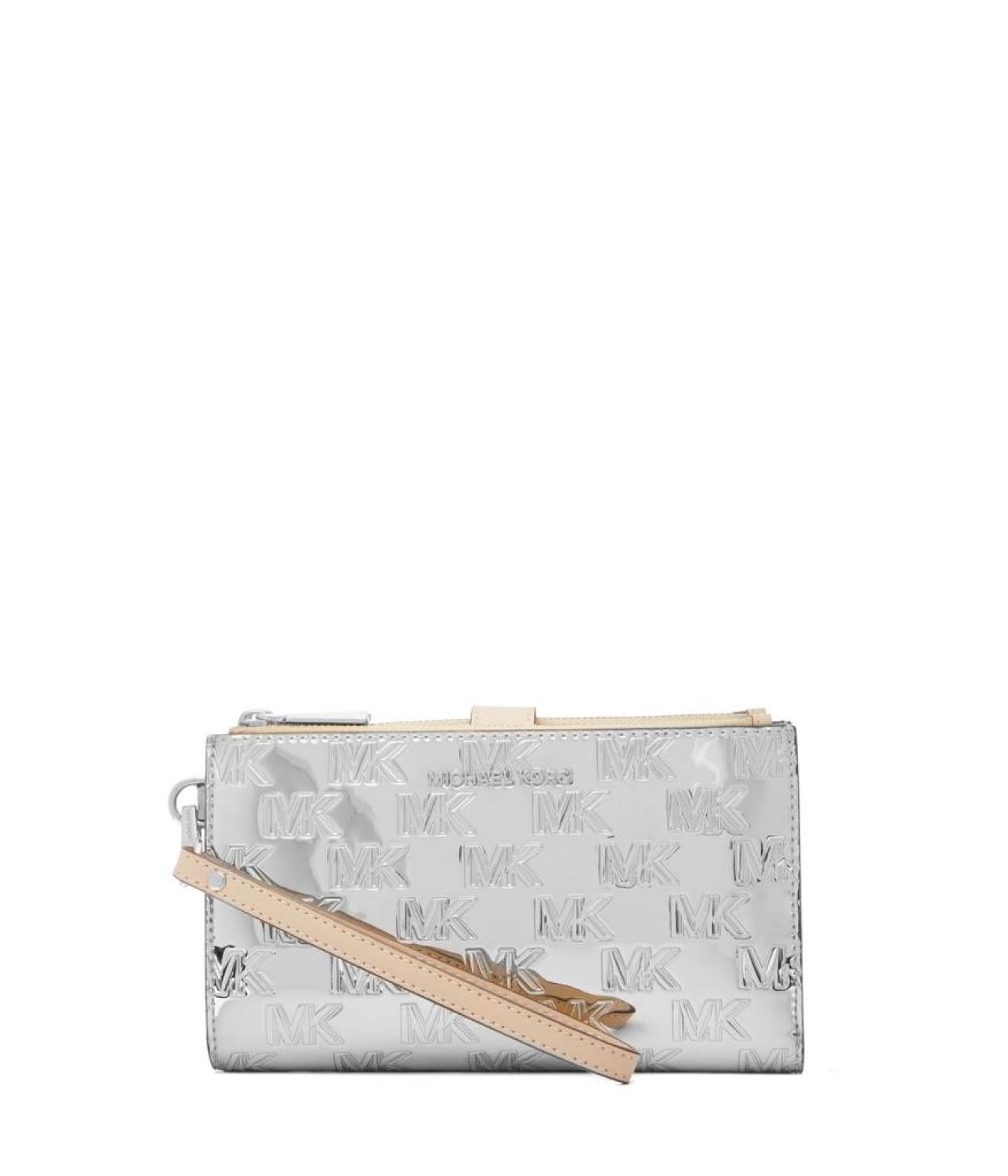 Jet Set Double Zip Wristlet