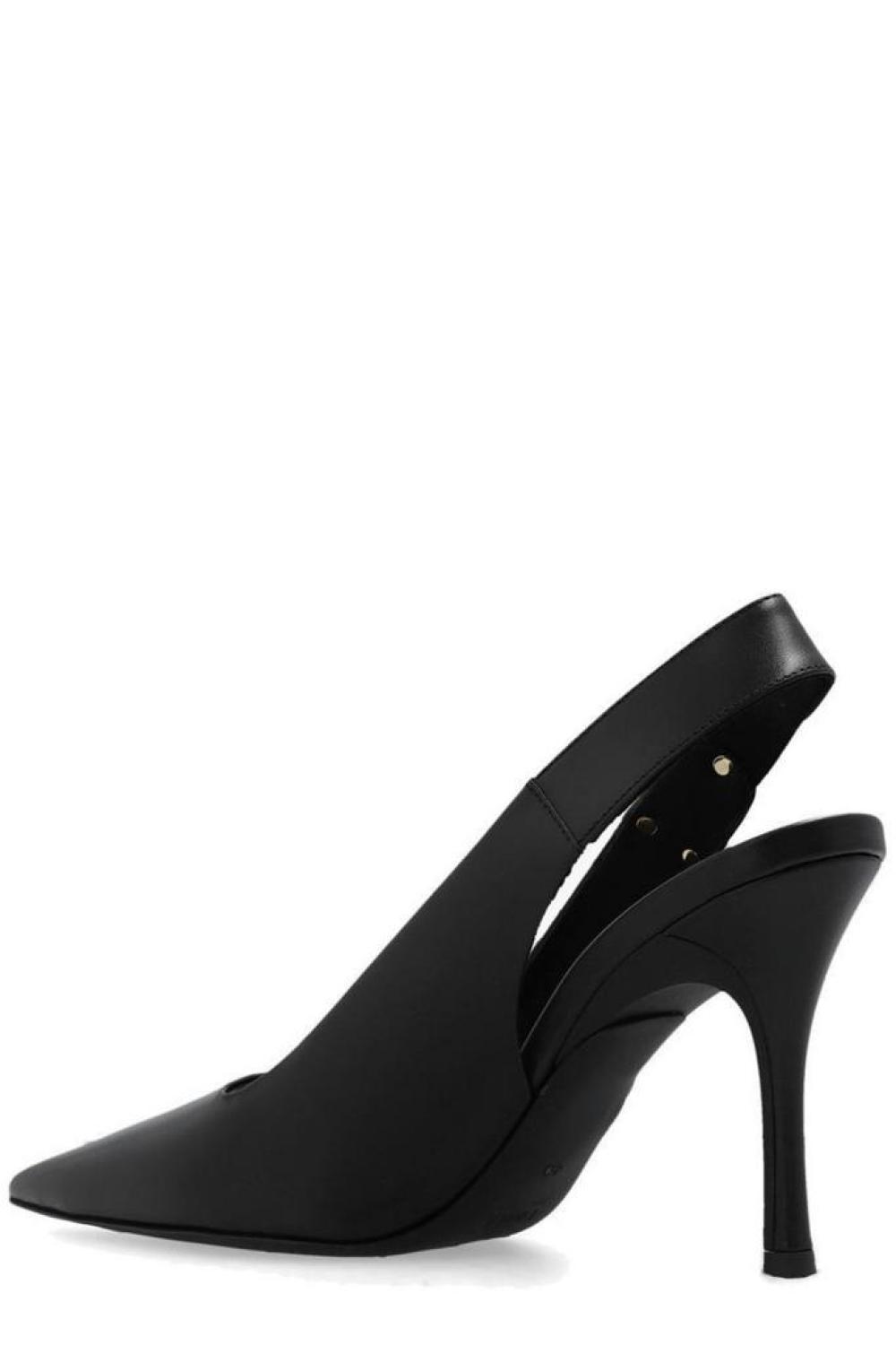 Furla Sign Pointed Toe Slingback Pumps