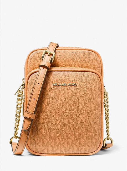 Jet Set Travel Medium Signature Logo Crossbody Bag