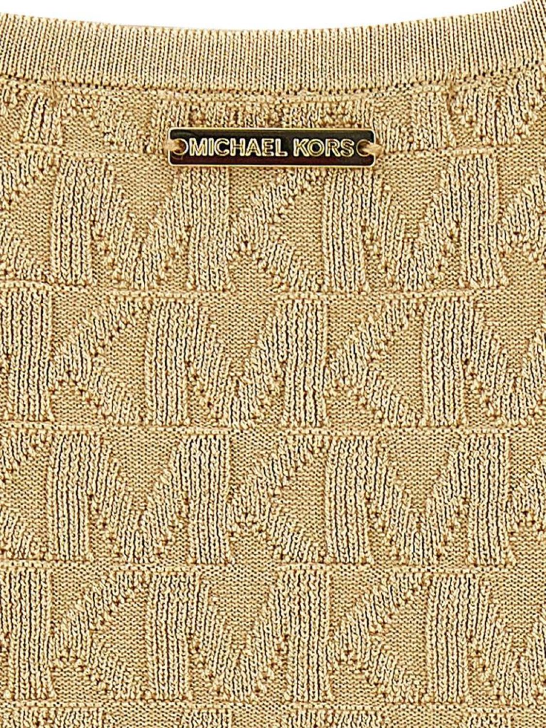 Michael Kors Monogram Jacquard Dress