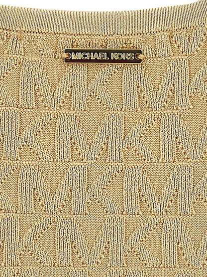 Michael Kors Monogram Jacquard Dress