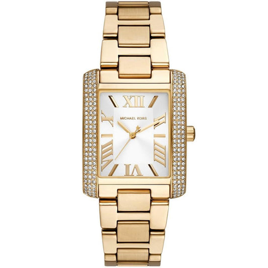 Women's Emery Three Hand Gold-Tone Stainless Steel Bracelet Watch 40mm