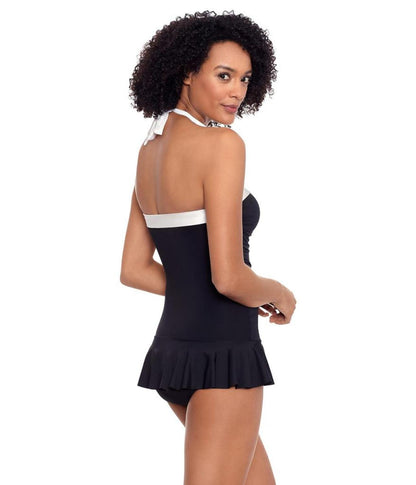 Bel Air Skirted Bandeau One-Piece