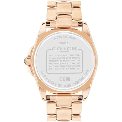 Women's Greyson Rose Gold-Tone Stainless Steel Watch 36mm