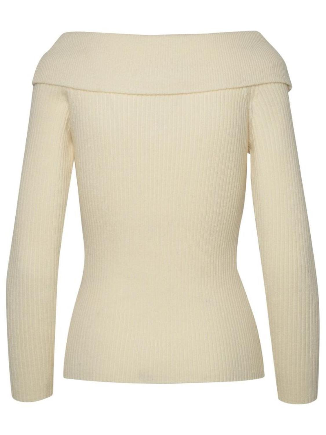 Michael Kors Off-Shoulder Long-Sleeved Jumper