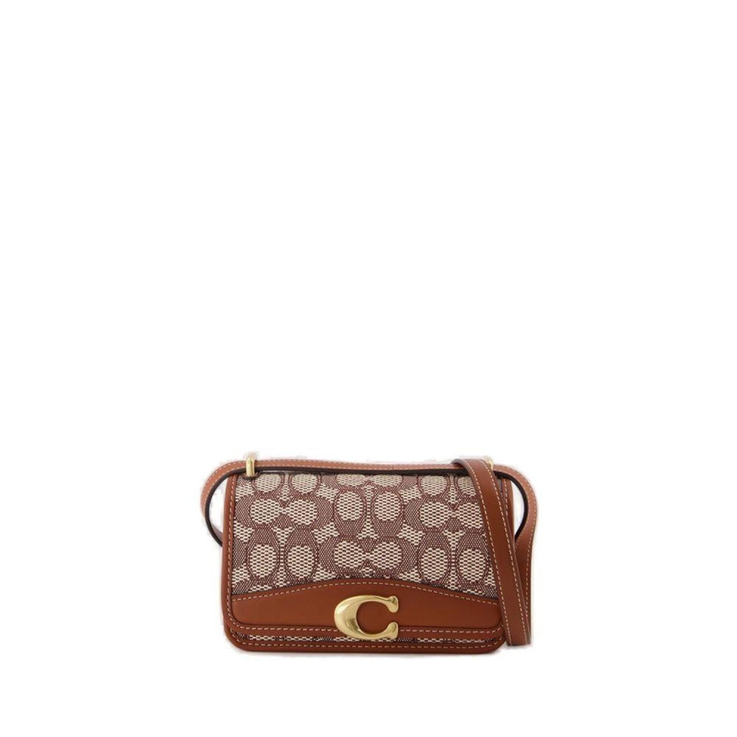 Coach Bandit Logo Plaque Crossbody Bag