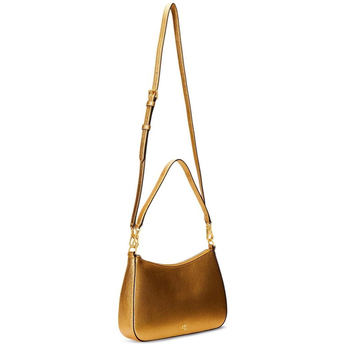 Crosshatch Leather Medium Danni Shoulder Bag