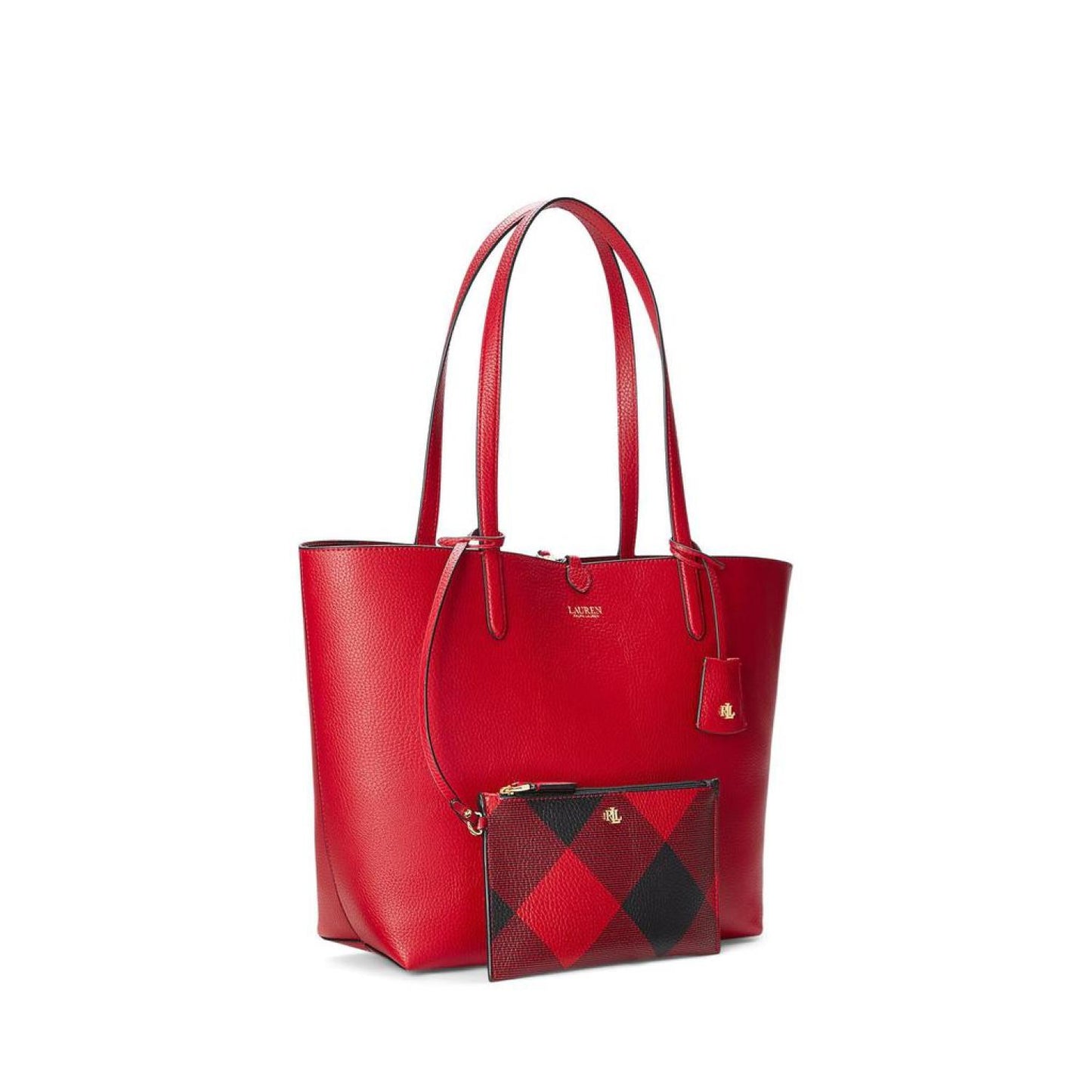 Faux-Leather Medium Reversible Tote