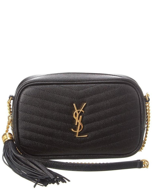 Saint Laurent Lou Mini Quilted Leather Crossbody