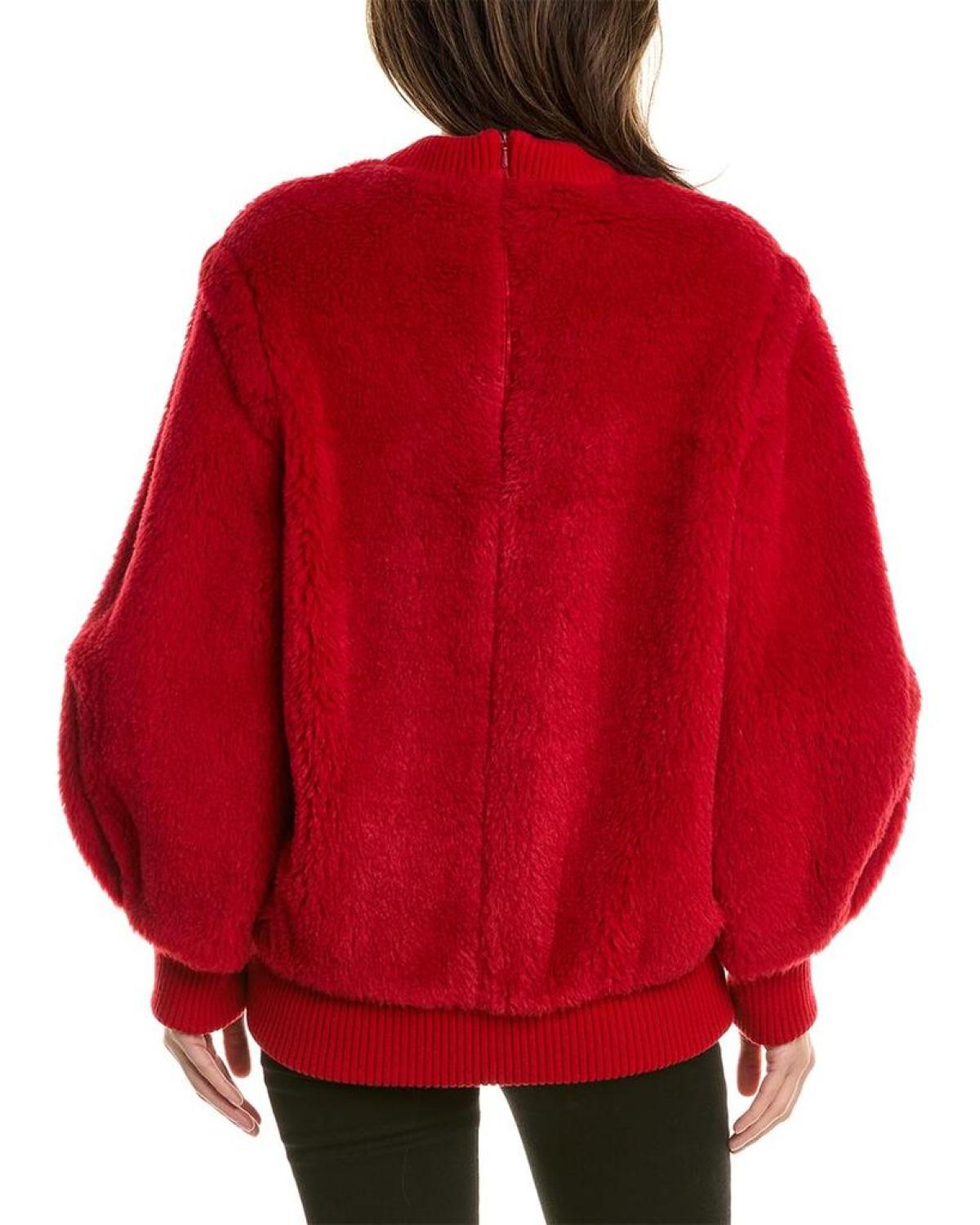 Max Mara Carmine Alpaca, Wool & Silk-Blend Pullover