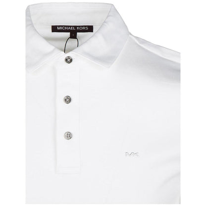 Michael Kors Logo Embroidered Polo Shirt