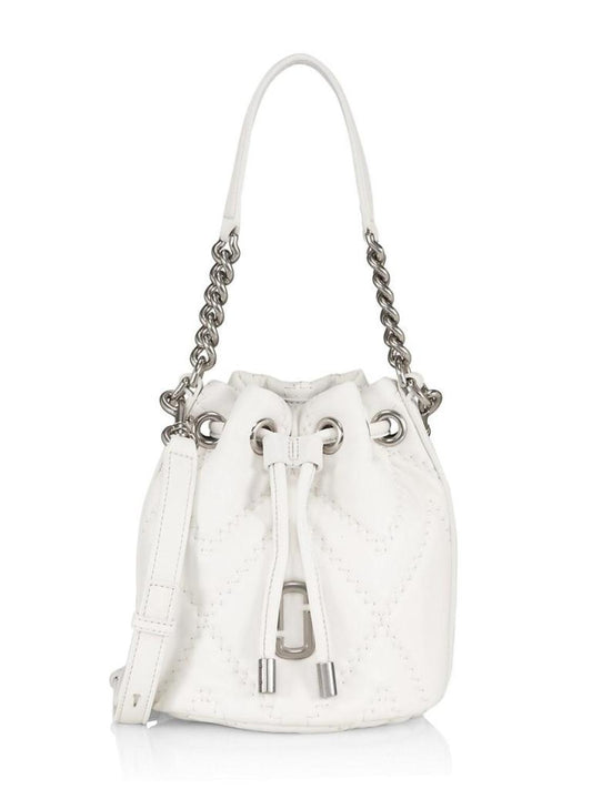 Medium Quilted Leather Bucket Bag