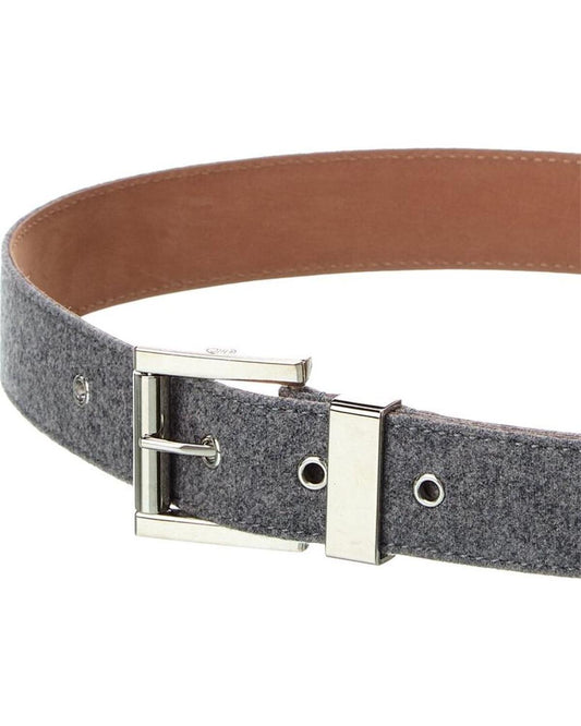 Michael Kors Collections Flannel Waist Belt