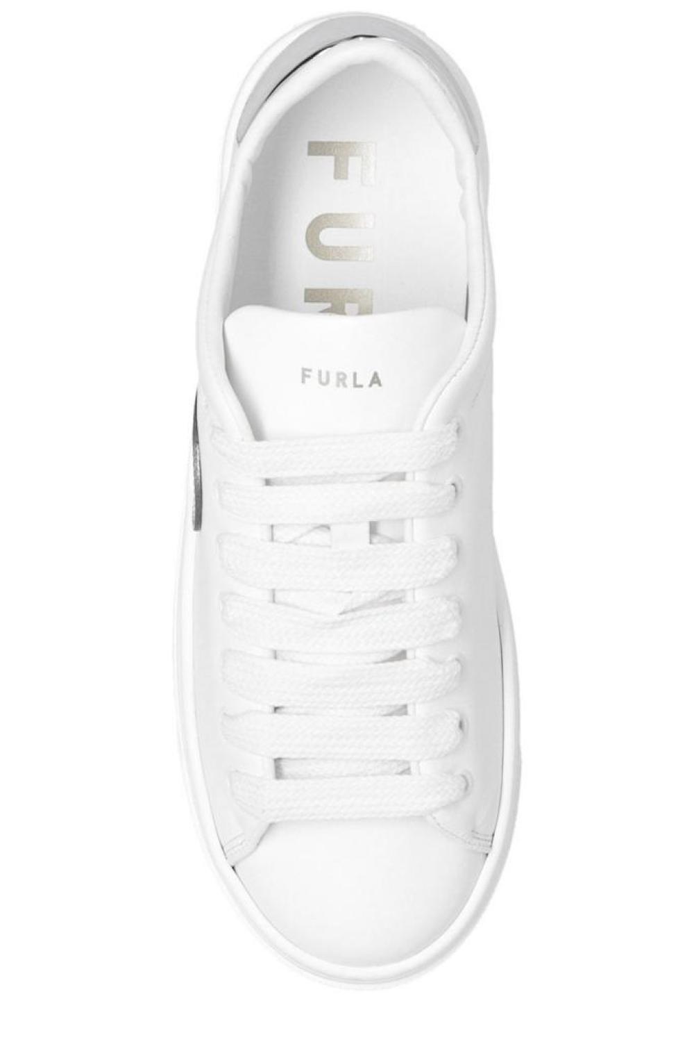 Furla Joy Lace-Up Sneakers