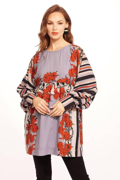 Antonia Dress In Arabesque