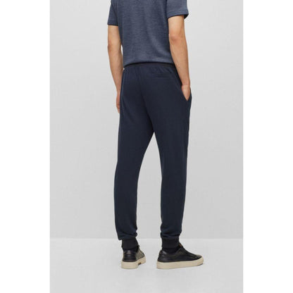 Cuffed tracksuit bottoms in cotton and cashmere