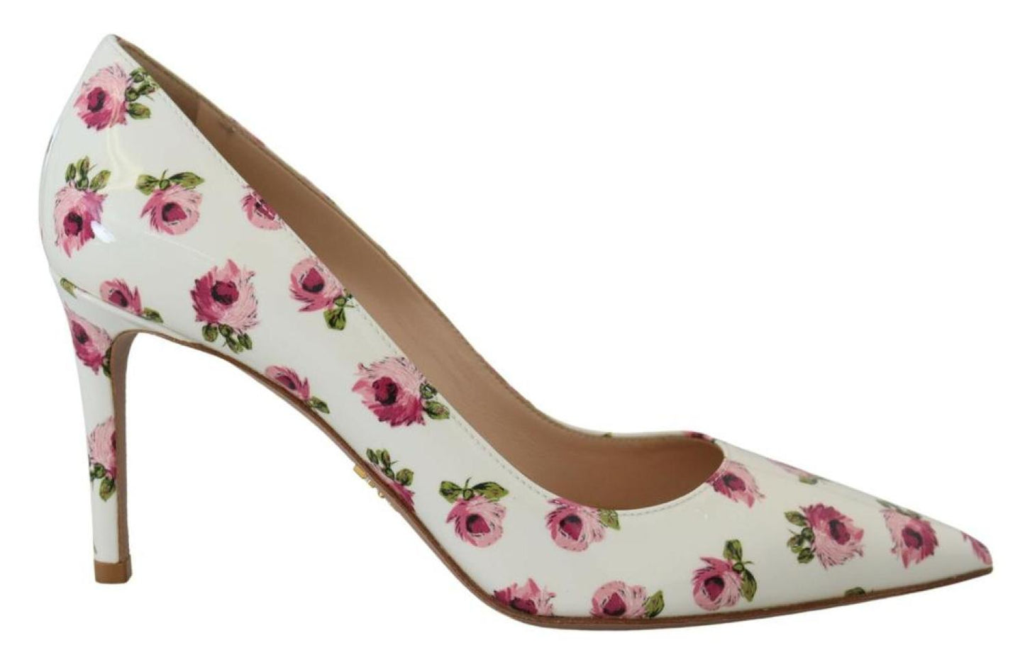 Prada Leather Floral Heels Stilettos Women's Pumps