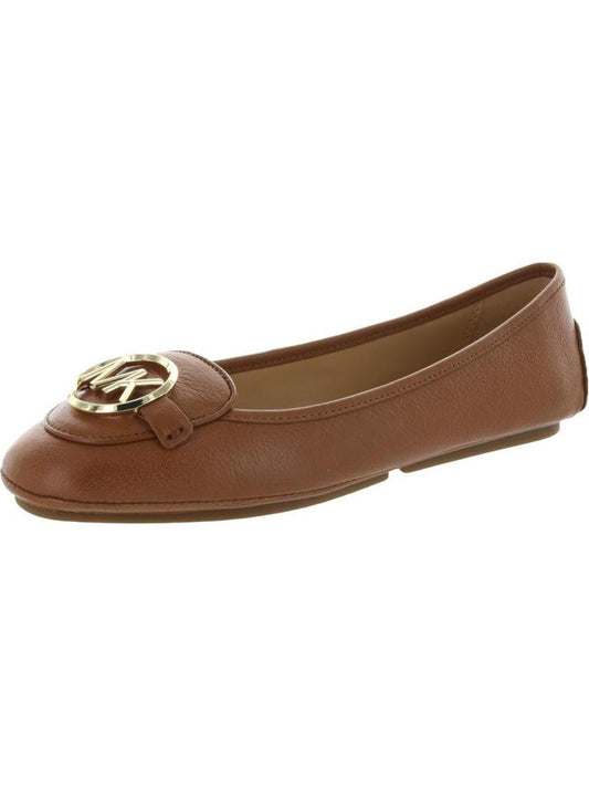 Lillie Moc Womens Leather Signature Moccasins